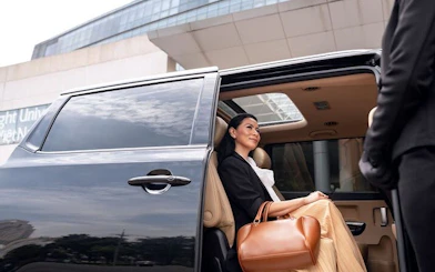 Private car transfer service from Marrakech to Casablanca International Airport.