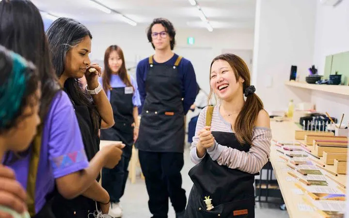 Tokyo Shinjuku Chopstick-Making Workshop with Personalized Kanji Engraving and Wood Selection