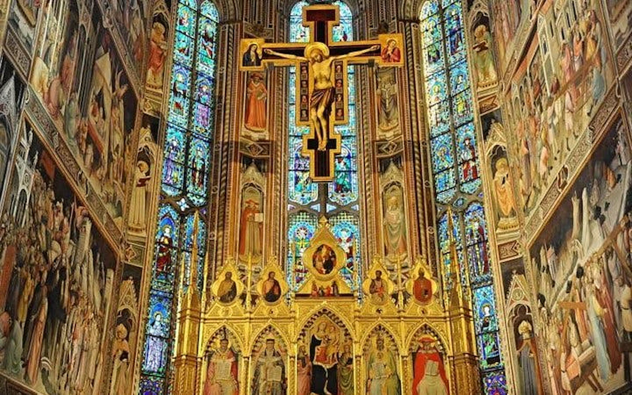 Eintrittsticket für die Basilika Santa Croce