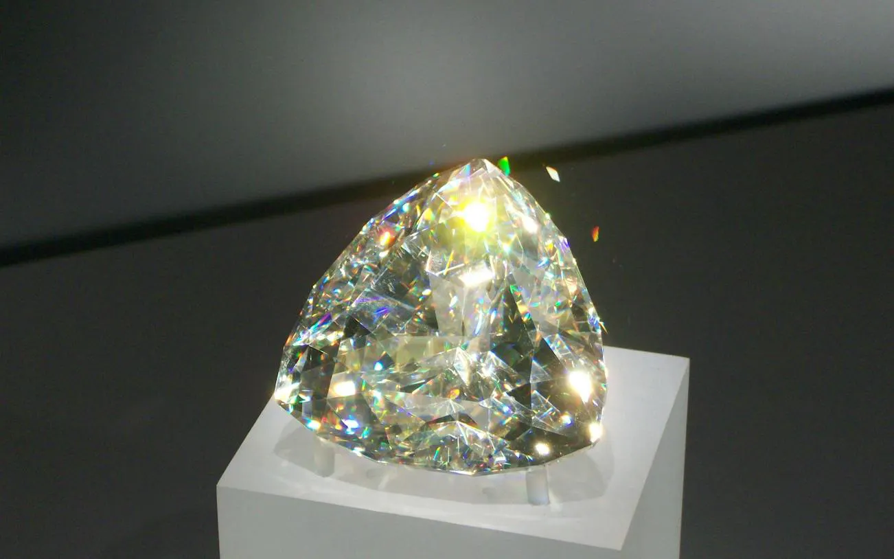 Crystal exhibit at Royal Ontario Museum, Toronto, featured in self-guided audio tour.