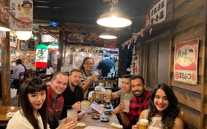 tour notturno a piedi tra i bar di osaka a namba (3 bar, 6 assaggi)-3