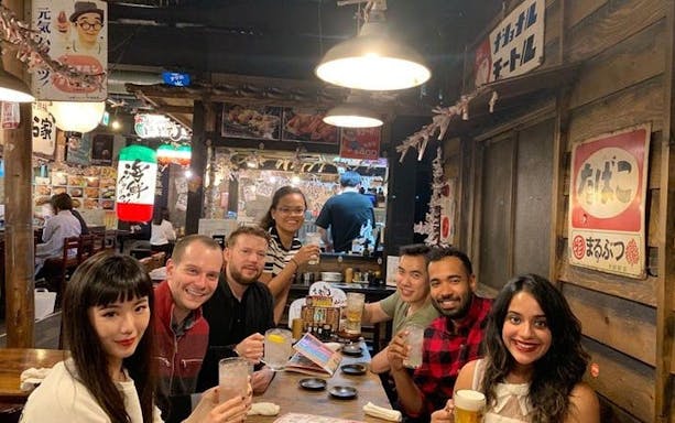tour notturno a piedi tra i bar di osaka a namba (3 bar, 6 assaggi)-3