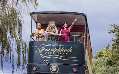 From Cape Town: Franschhoek Wine Tram Hop-on Hop-off Tour with Small-Group Transfers and Estate Guide