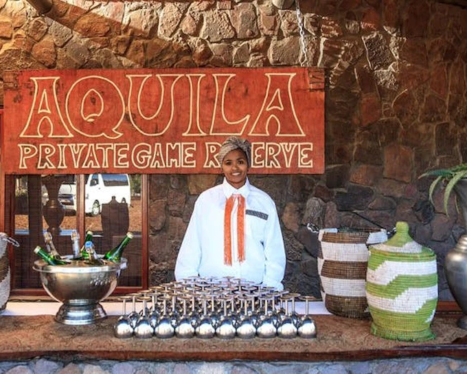 Aquila Private Game Reserve Safari and Buffet Lunch with Shared 4x4 Game Drive