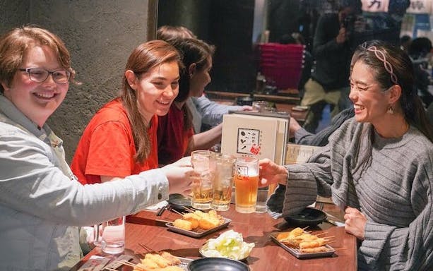 tour notturno a piedi tra i bar di osaka a namba (3 bar, 6 assaggi)-4