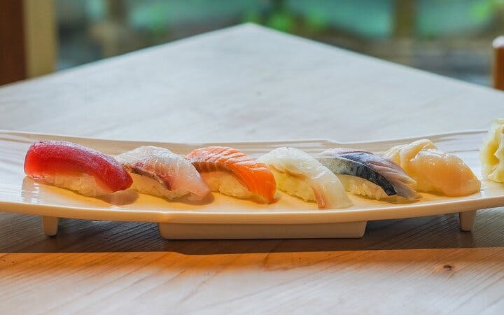 vegan friendly sushi & okonomiyaki shibuya night foodie tour-1