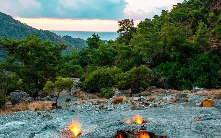 Olympos Chimera Fire Mountain Tour From Kemer