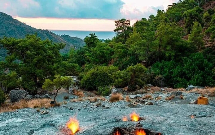 Olympos Chimera Fire Mountain Tour From Kemer