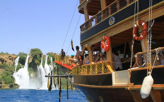 Antalya Pirate Boat Tour with Lunch & Free Soft Drinks