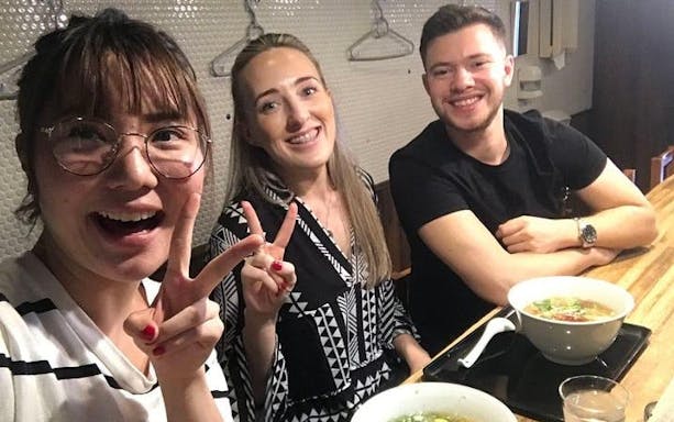 vegan friendly sushi & okonomiyaki shibuya night foodie tour-2