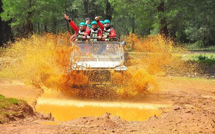 alanya super-kombi 4-in-1: rafting, jeep-safari, buggy & seilrutsche-5