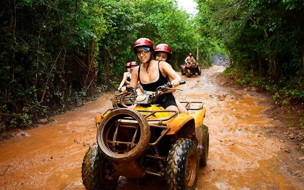 5-in-1 Adventure: ATV, Ziplines, Cenote , Reef Snorkeling, and Tequila Tasting