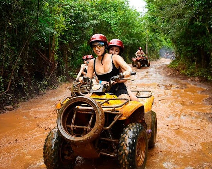 5-in-1 Adventure: ATV, Ziplines, Cenote , Reef Snorkeling, and Tequila Tasting