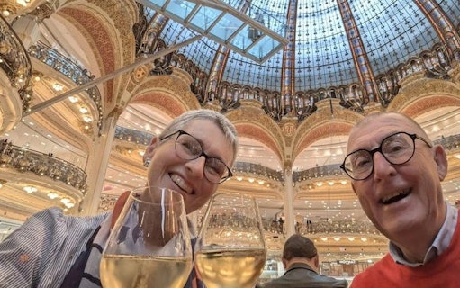 tickets für eine weinprobe mit käsesorten und einem sommelier im dome der galeries lafayette-2