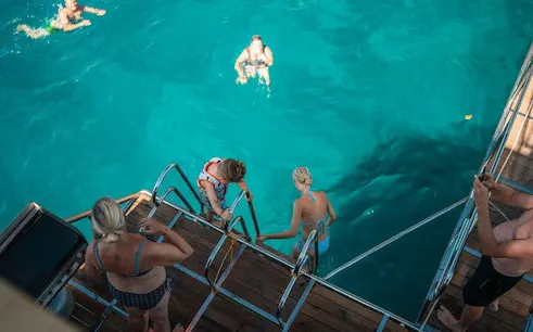 excursion en bateau sur la côte turquoise d'antalya avec pauses baignade, déjeuner et navettes de/vers l'hôtel-1
