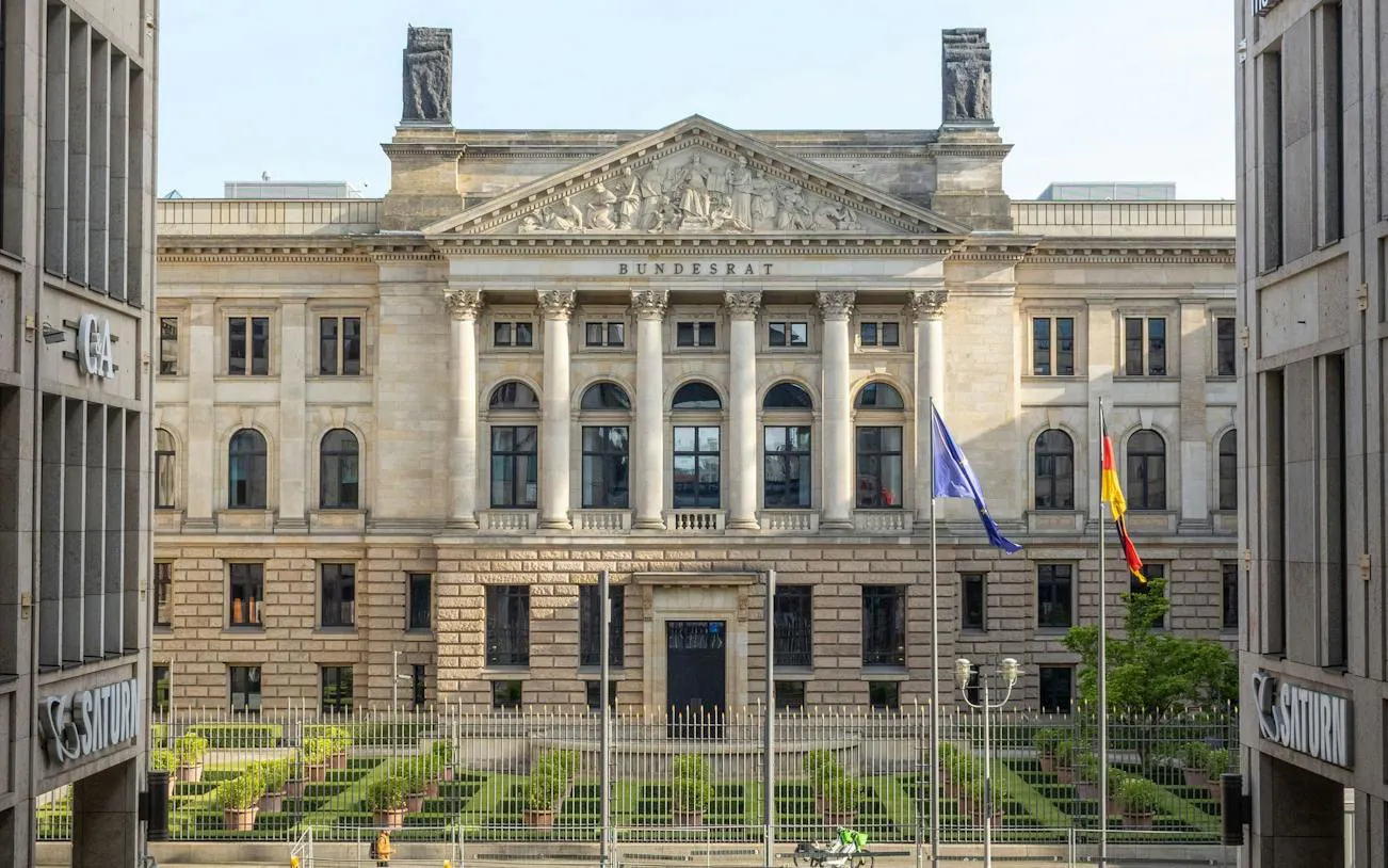 Bundesrat building in Berlin, part of the Checkpoint Charlie Self-Guided Audio Walk.