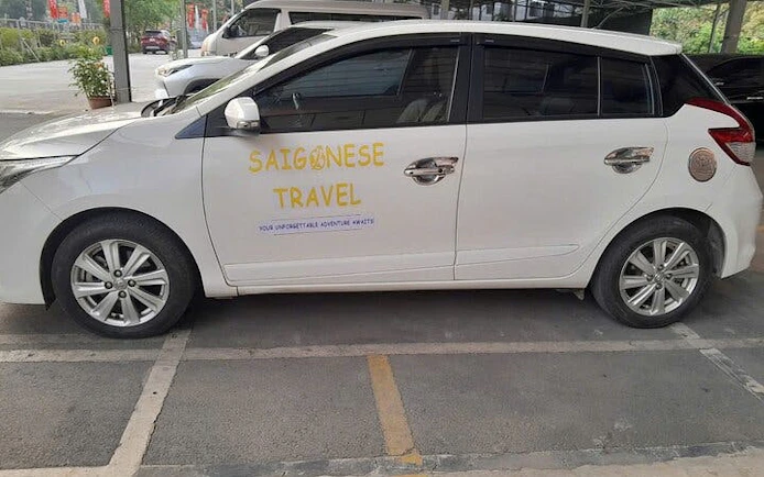 Private transfer vehicle for Sapa to Ninh Binh by Saigonese Travel.