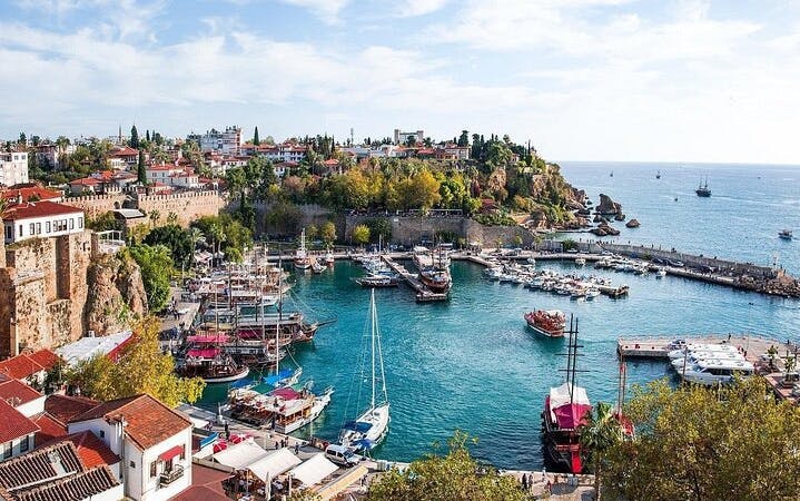 tour della città di antalya con formula all-inclusive da kemer: tour in barca e cascate-4