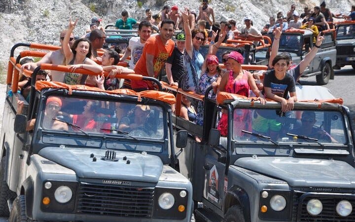 aventura jeep safari în alanya, râul dim, prânz și peștera dim -5