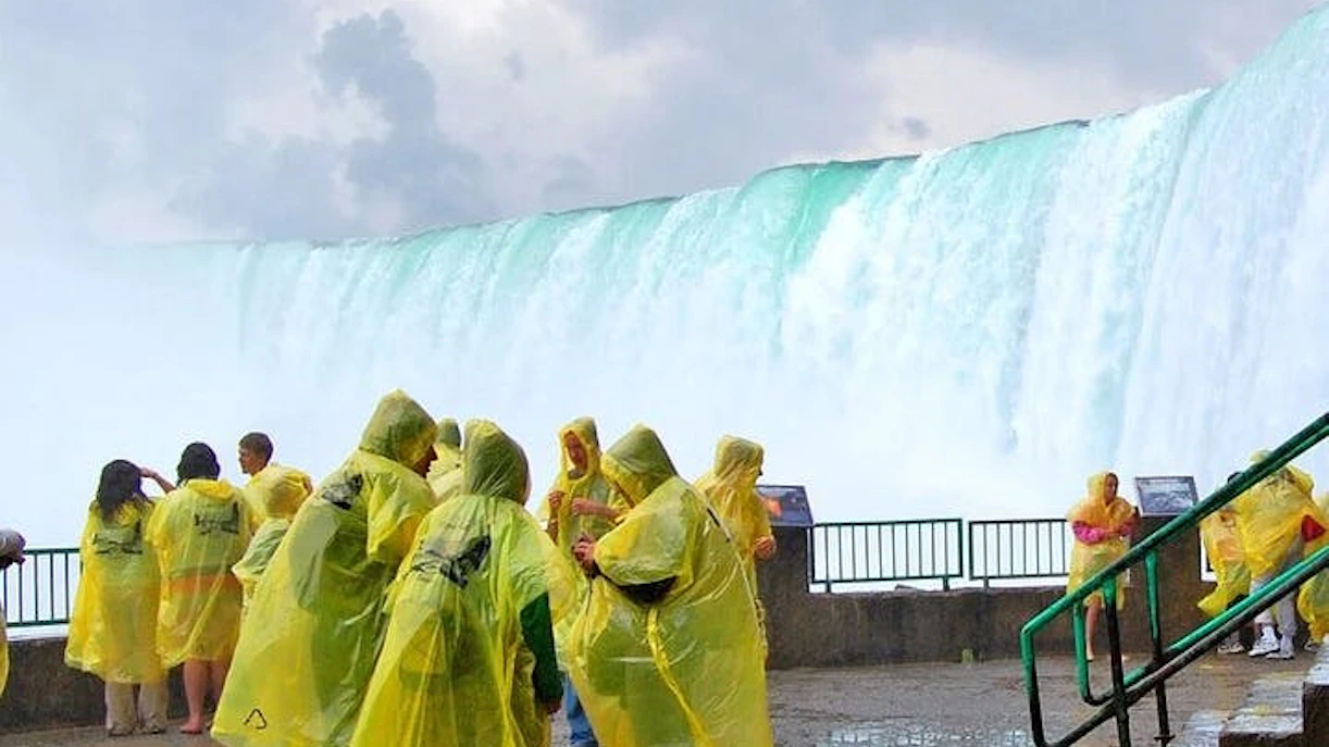 Niagara Falls Guided Vehicle Tour with Skylon Tower, Journey Behind the Falls, and Maple Tasting