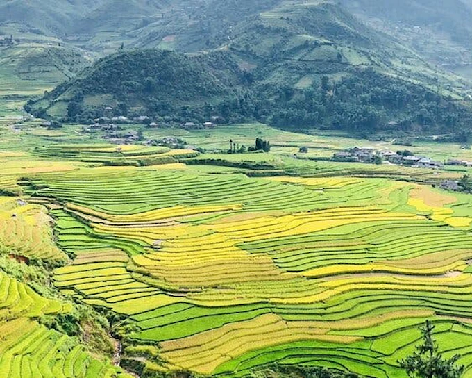 Sapa Motorbike Tour of Villages and Hot Spring with Cat Cat Village Entry and Vietnamese Meal Options (Product 54283)