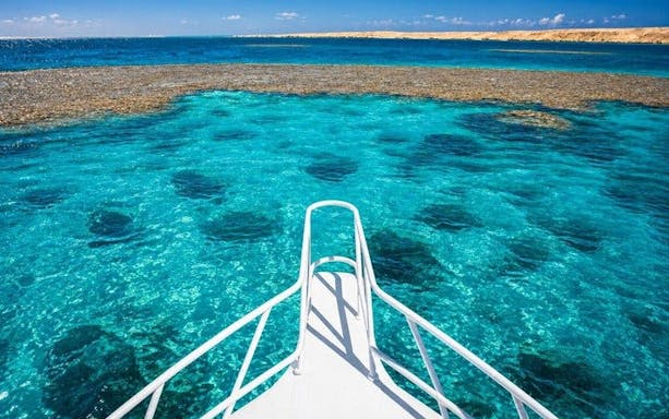 snorkeling day trip to white island by boat in sharm el shei-5