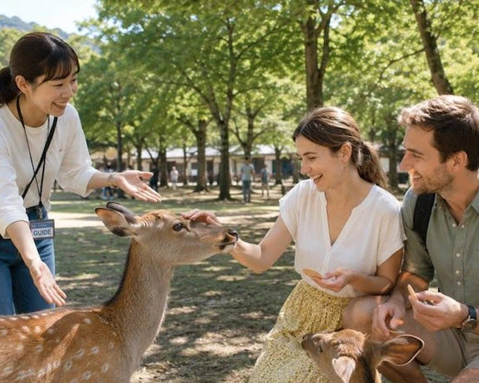 Nara Temples and Deer Private Guided Tour