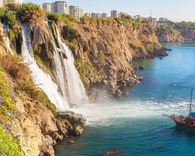 Antalya City Tour with Cable Car, Boat Cruise & Waterfalls