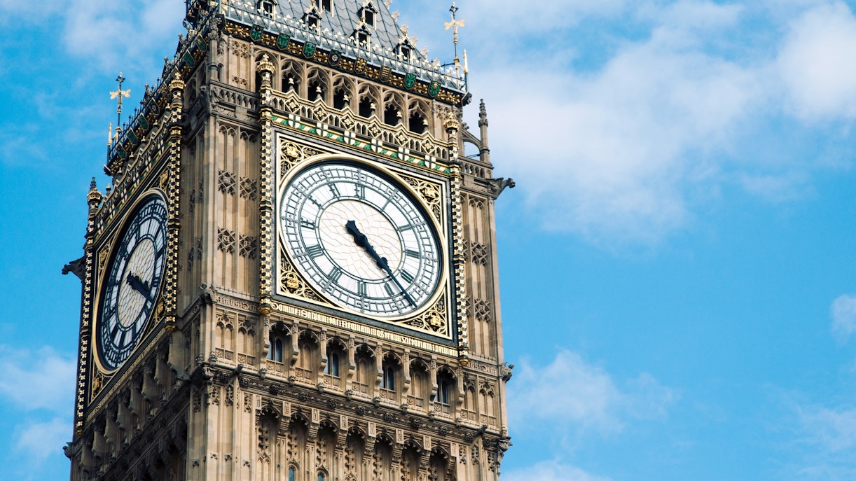 london in june big ben