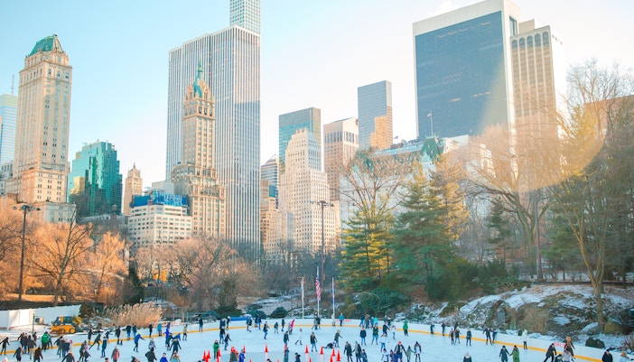 Christmas in New York - ice skating