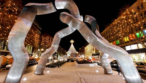 Navidad en Berlín - Luces de Navidad en Kurfurstendamm
