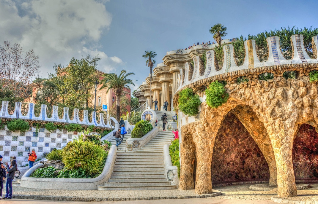 Park Guell Inside