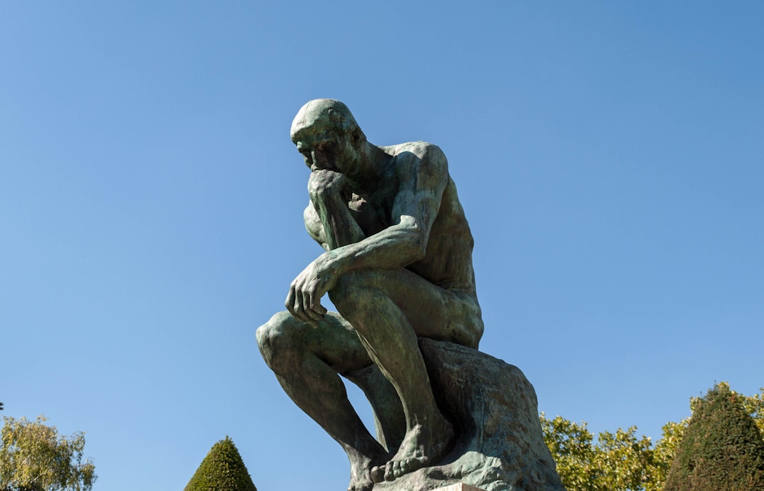 The Thinker by Auguste Rodin
