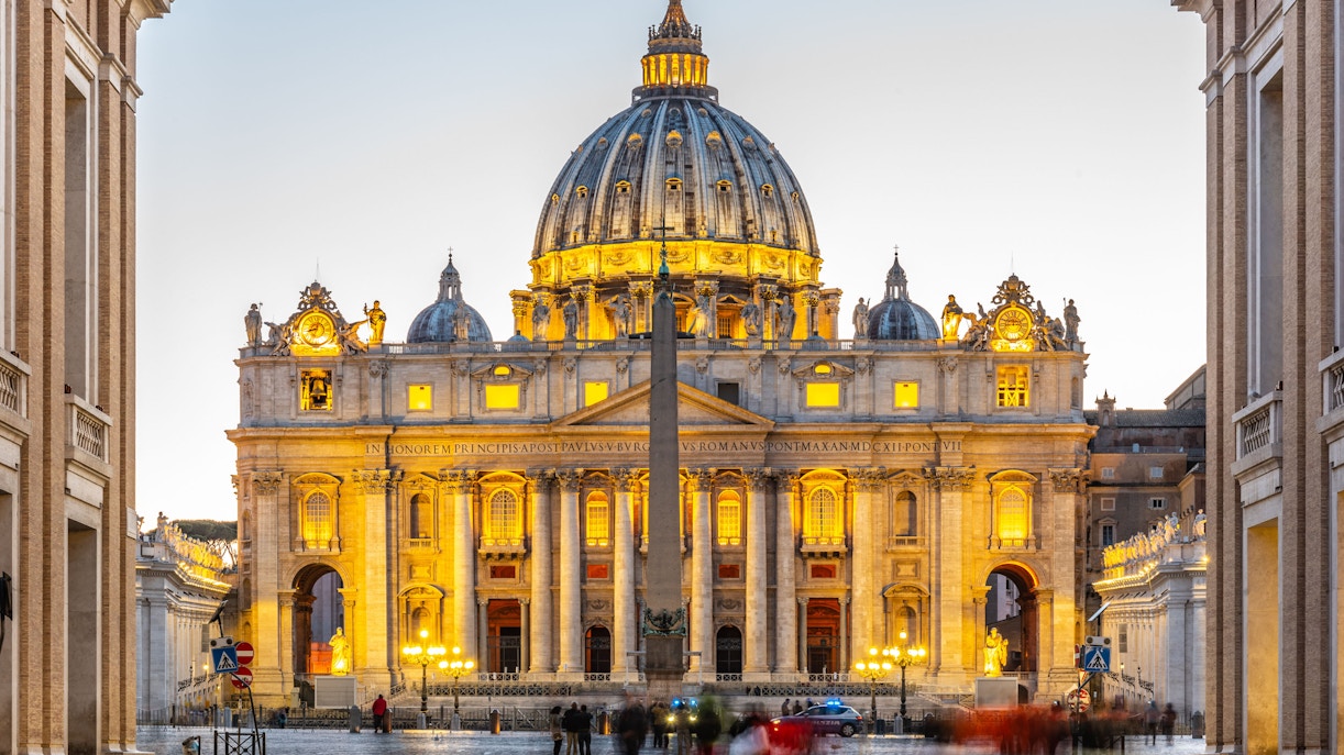 St. Peter’s Basilica at Night