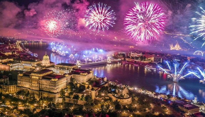 New Year in Budapest - Danube Palace