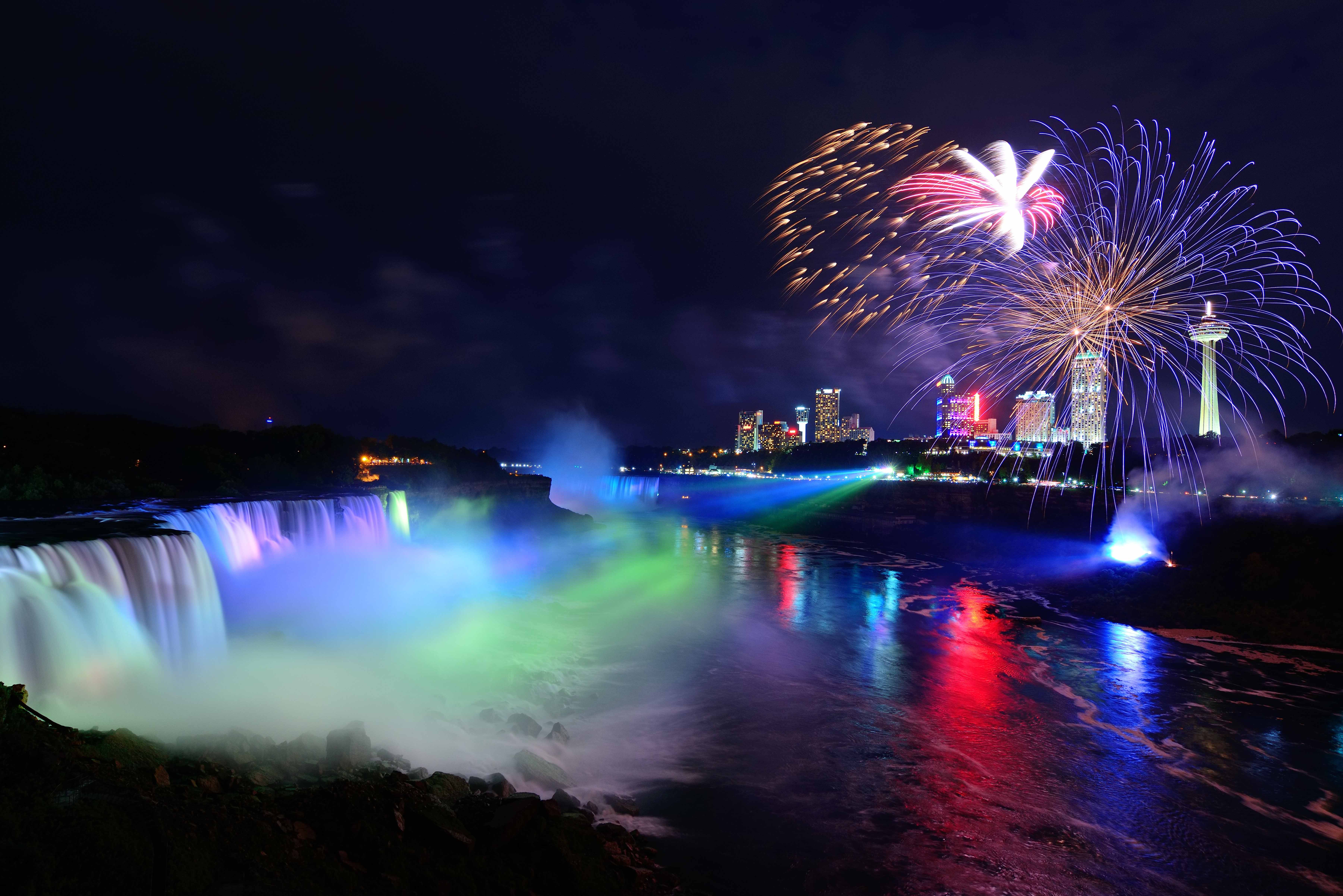 Niagara Falls Fireworks Show