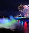 Spektakl fajerwerków w Niagara Falls