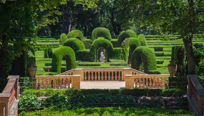 cool things to do in barcelona - Parc del Laberint d’Horta