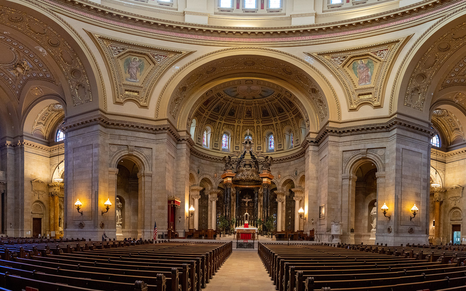 Inside St Paul's Cathedral