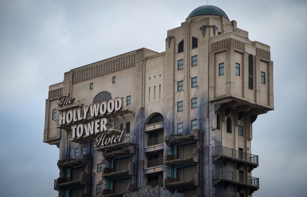 Disneyland Paris at night