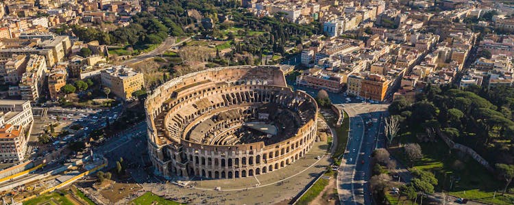 Colosseum top view