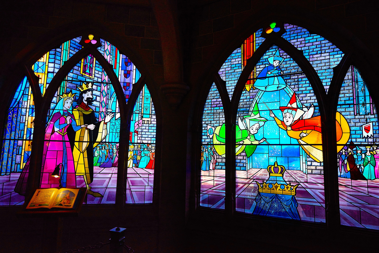 Disneyland Paris facts The Sleeping Beauty Castle’s Painted Glass Was Created By A Veteran