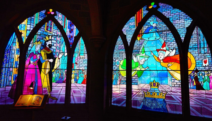Disneyland Paris facts The Sleeping Beauty Castle’s Painted Glass Was Created By A Veteran