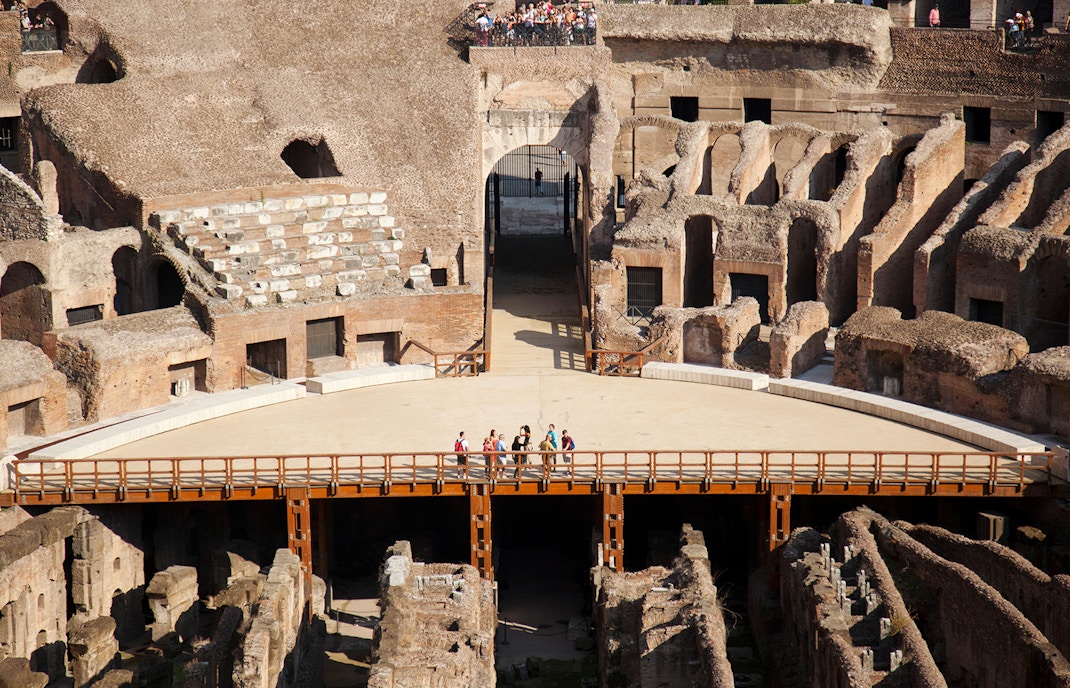 Colosseum inside