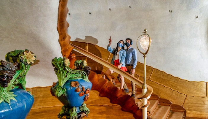 Inside Casa Batllo - Entrance Hall