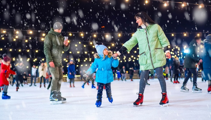 Christmas in Barcelona - Ice skating