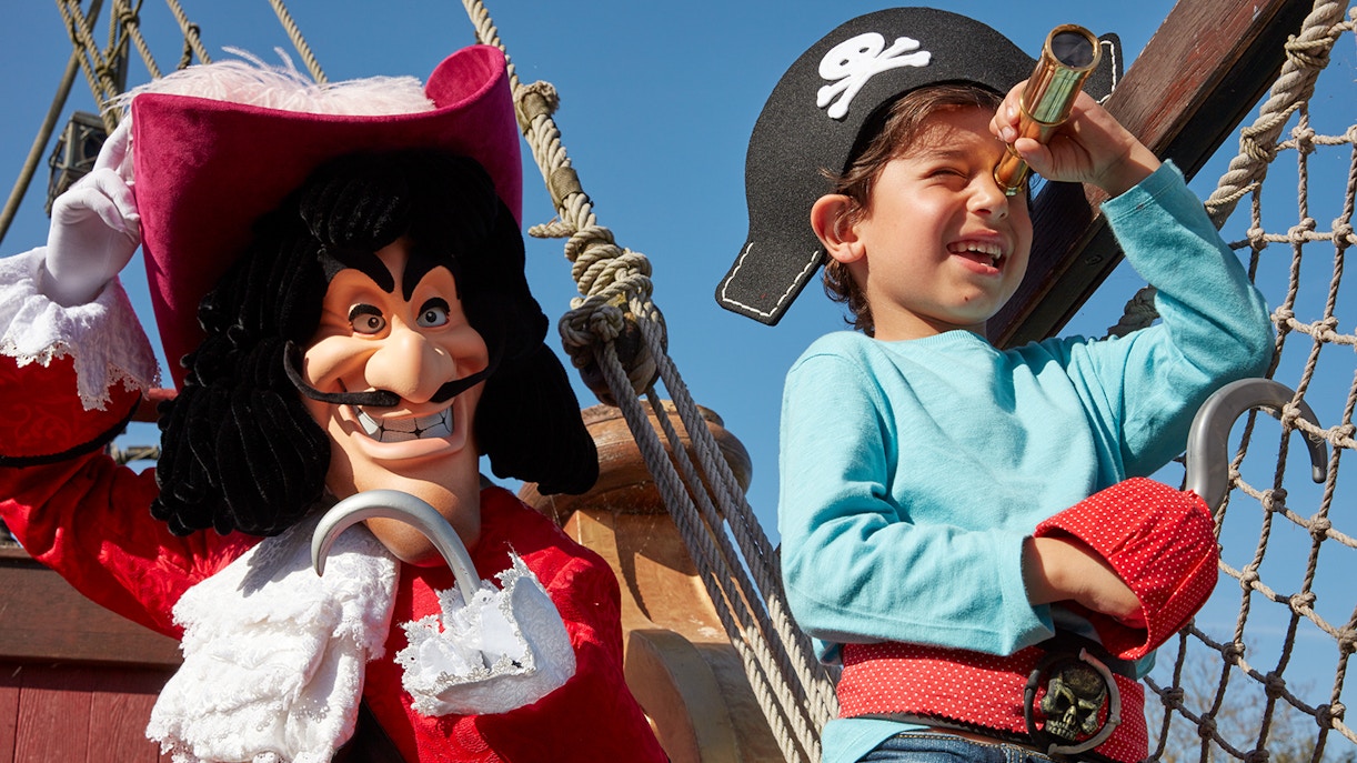 Peter Pan's Flight ride at Disneyland Paris, part of a 3-day itinerary, Day 2 afternoon.