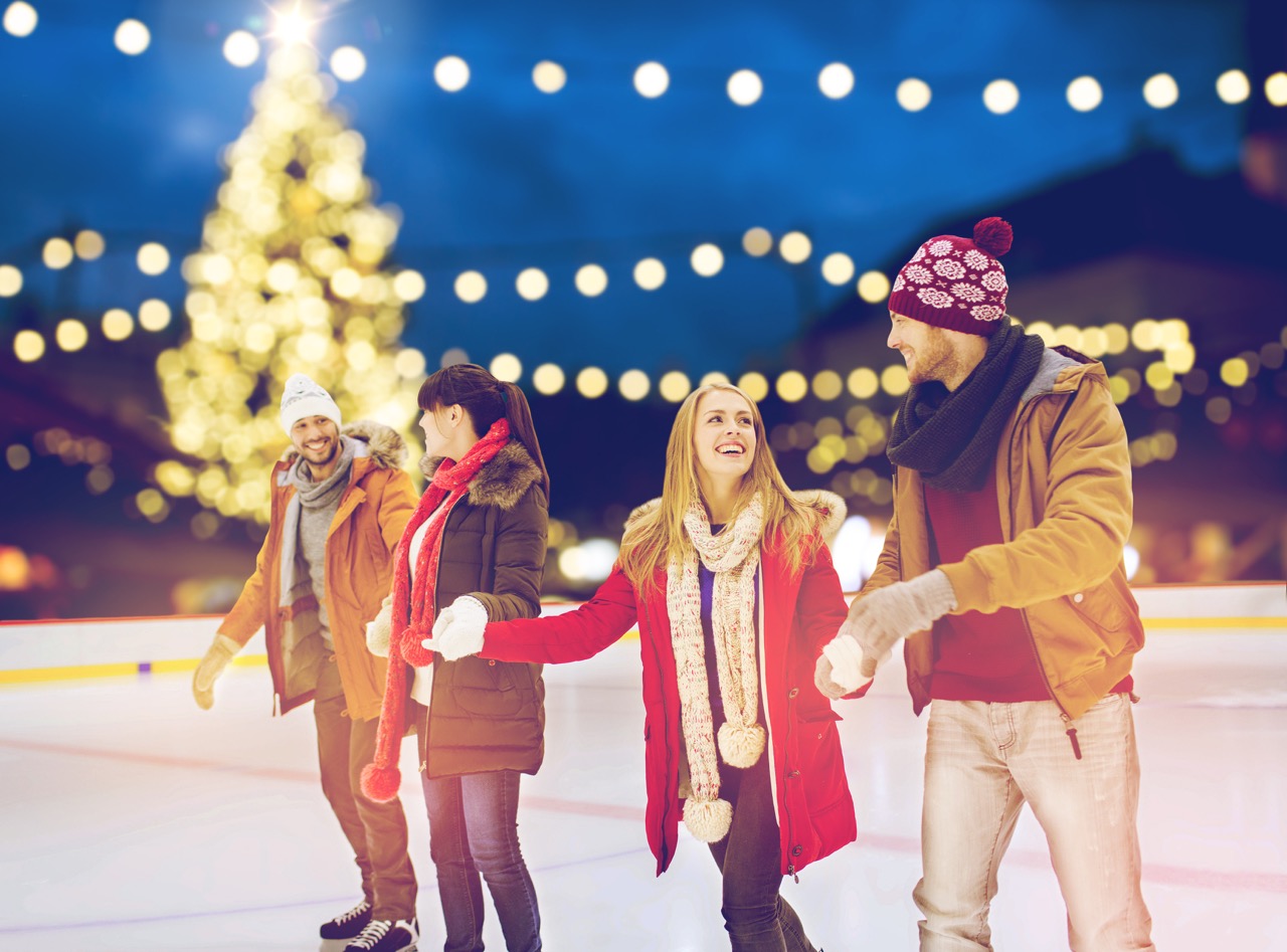 Christmas in Istanbul - Skating at ice rink