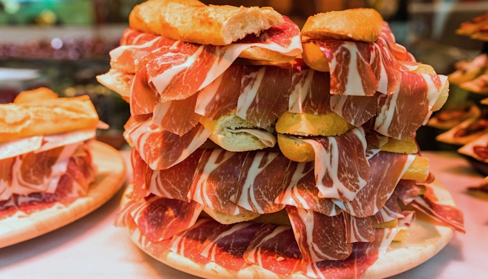 Navidad en Madrid - Jamón Serrano