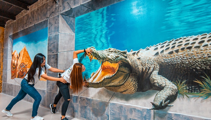 Dubai With Kids - Trick Art Museum